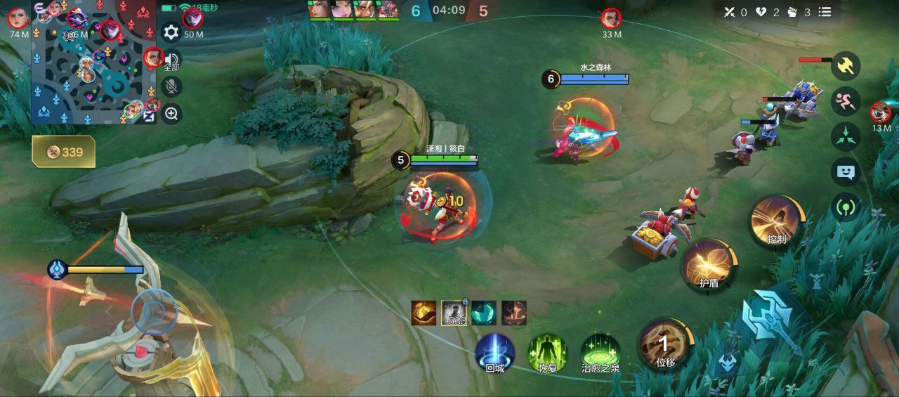 王者荣耀蔡文姬：圣杯减CD大招揭秘，团队抬血翻盘秘